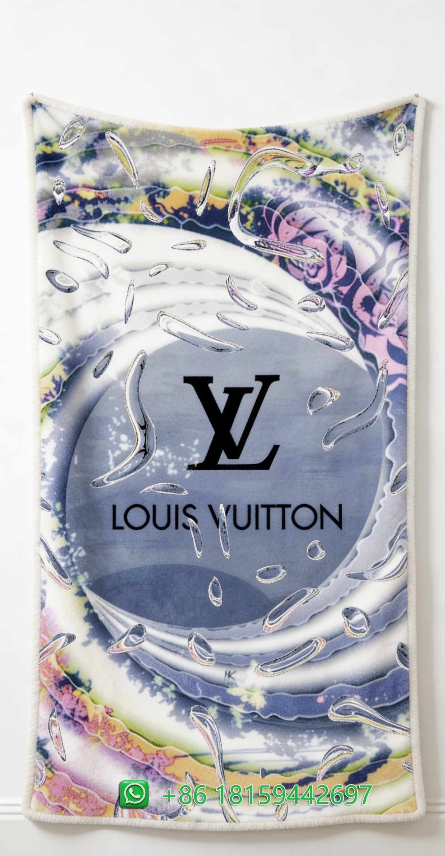 Louis Vuitton Throw Blankets